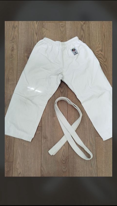 Karate/Gi dəsti – uşaq üçün - Rəng: ağ - Komplekt: üst jaket — Sumqayıt