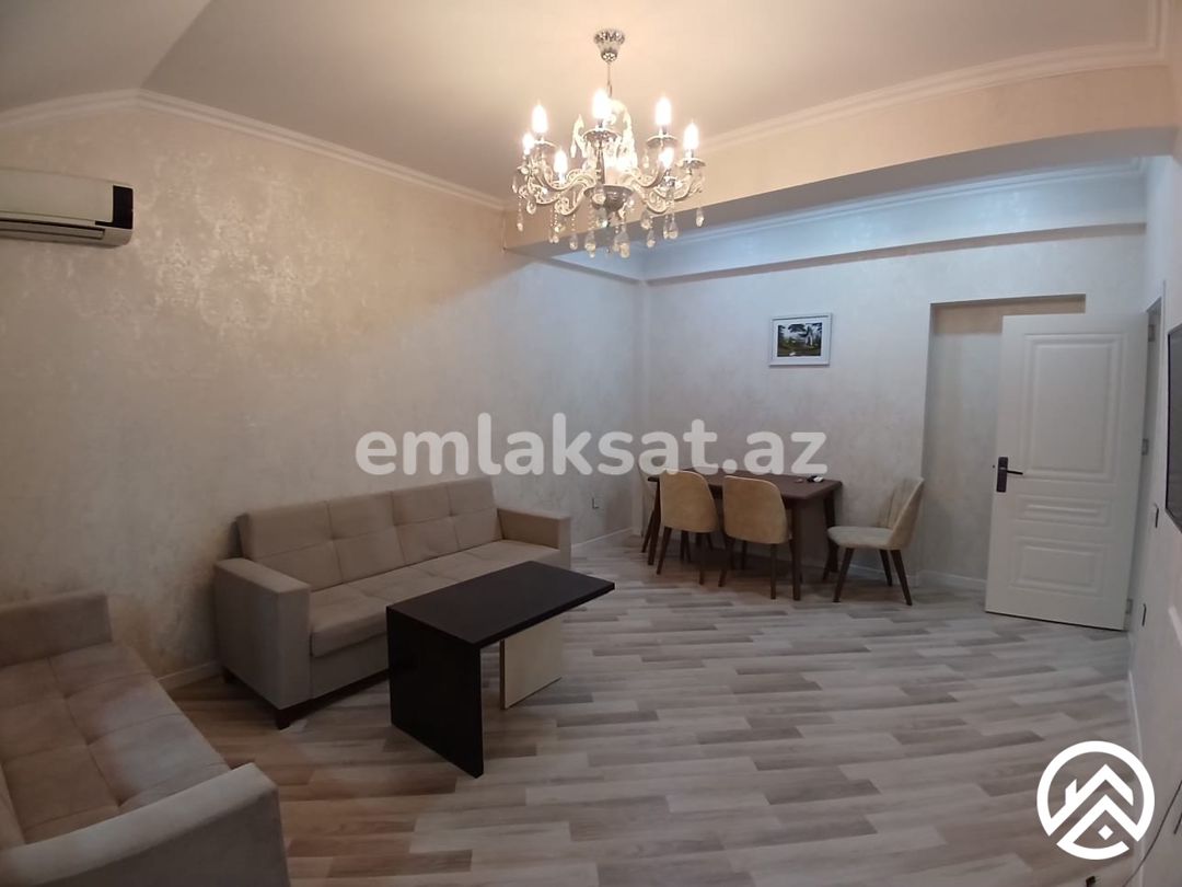 Kirayə (aylıq) 3 otaq yeni tikili 110 m², İnşaatçılar metrosu — Mənzil, Bakı (4)