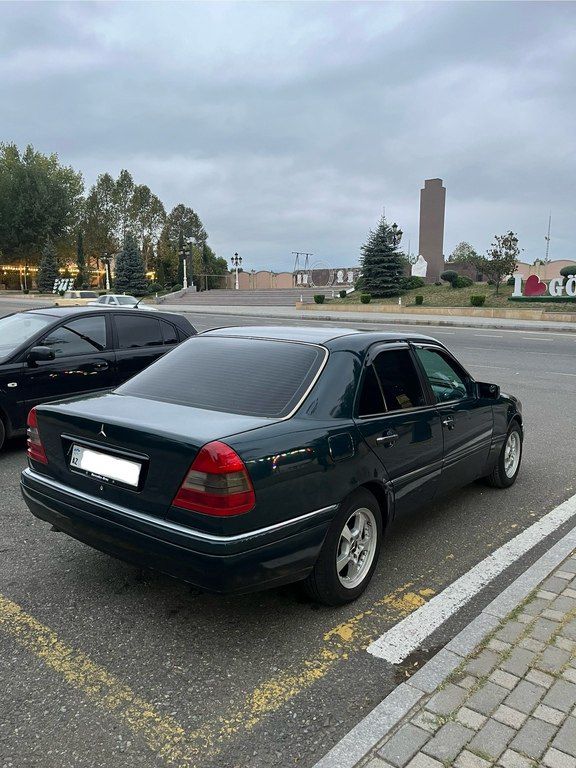 Mercedes C 180, 1.8 L, 1995 il, 123 456 km — Avtomobillər, Gəncə (4)