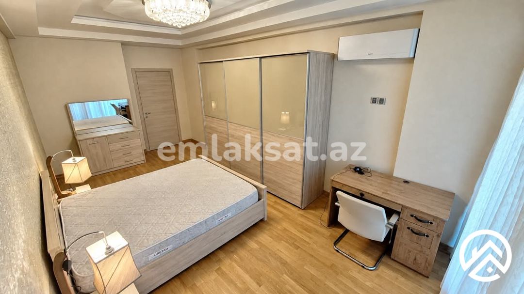 Kirayə (aylıq) 4 otaq yeni tikili 200 m², Xətai metrosu — Mənzil, Bakı (4)