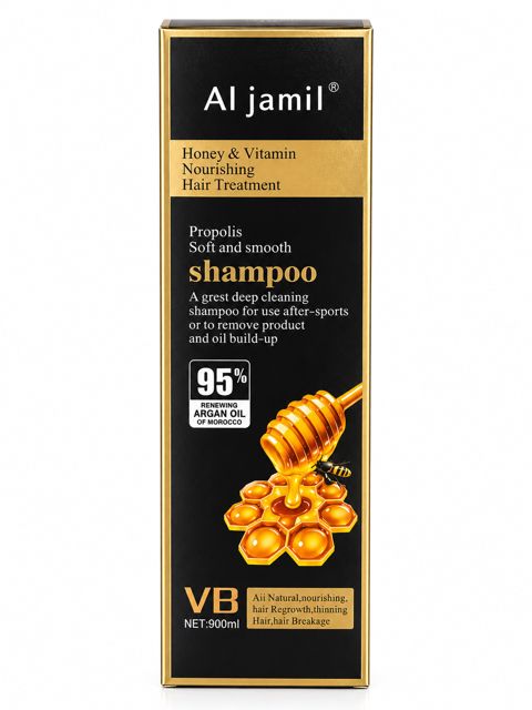 Şampun Al Jamil Honey & Vitamin Propolis, 900 ml — Bakı