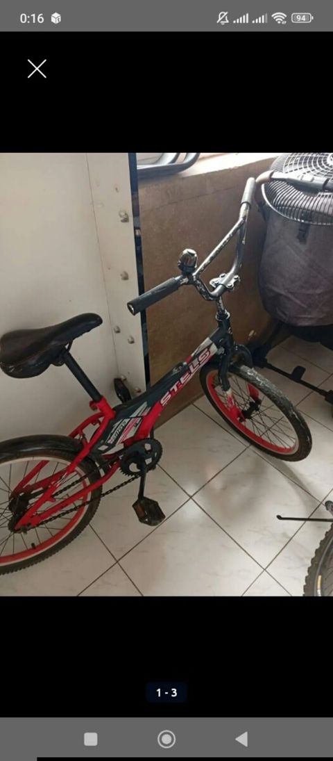 Uşaq velosipedi – Stels BMX tipli - Rəng: qırmızı-qara - Çərçivə — Bakı