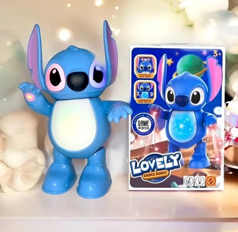 Robot Lovely Dance Stitch, interaktiv, rəqs edən, mavi, 3+ yaş — Bakı