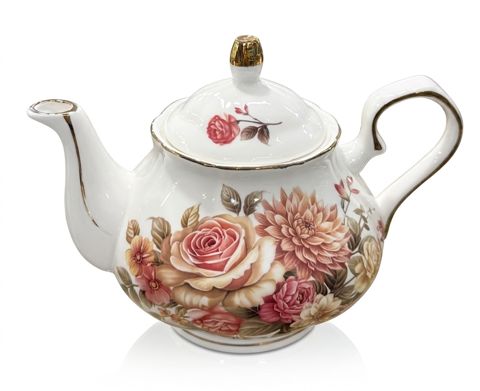 Dəmləmə çaydanı, keramika, ağ, 500 ml — Bakı