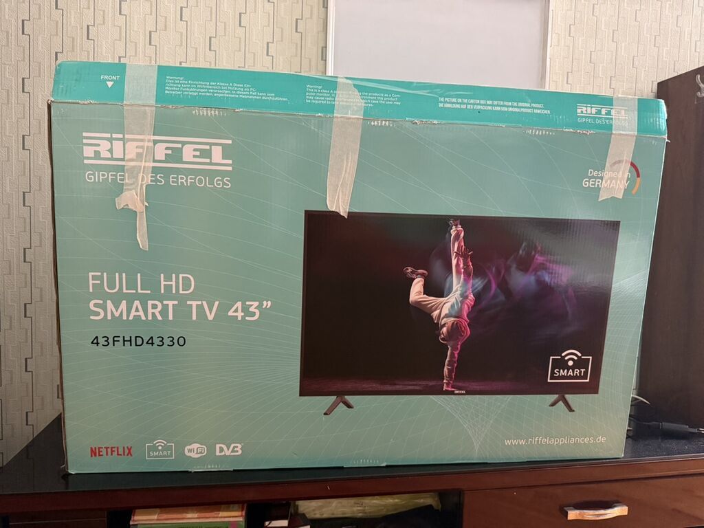 Yeni Televizor Riffle 43" FHD (1920x1080) — Televizorlar, Bakı (2)