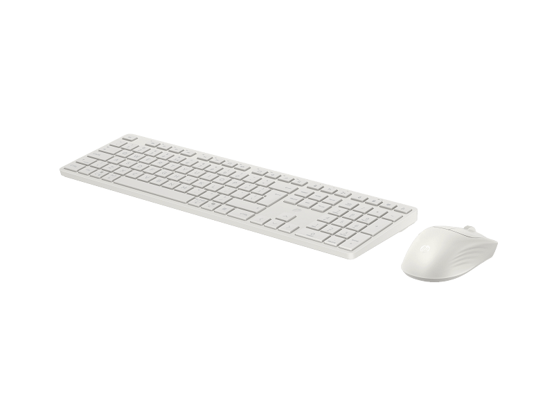 Klaviatura Mouse dəsti HP Multi-Device Dual-Mode Mouse and Keyboard Combo 490C Russ White — Kompüterlər və noutbuklar, Bakı (3)