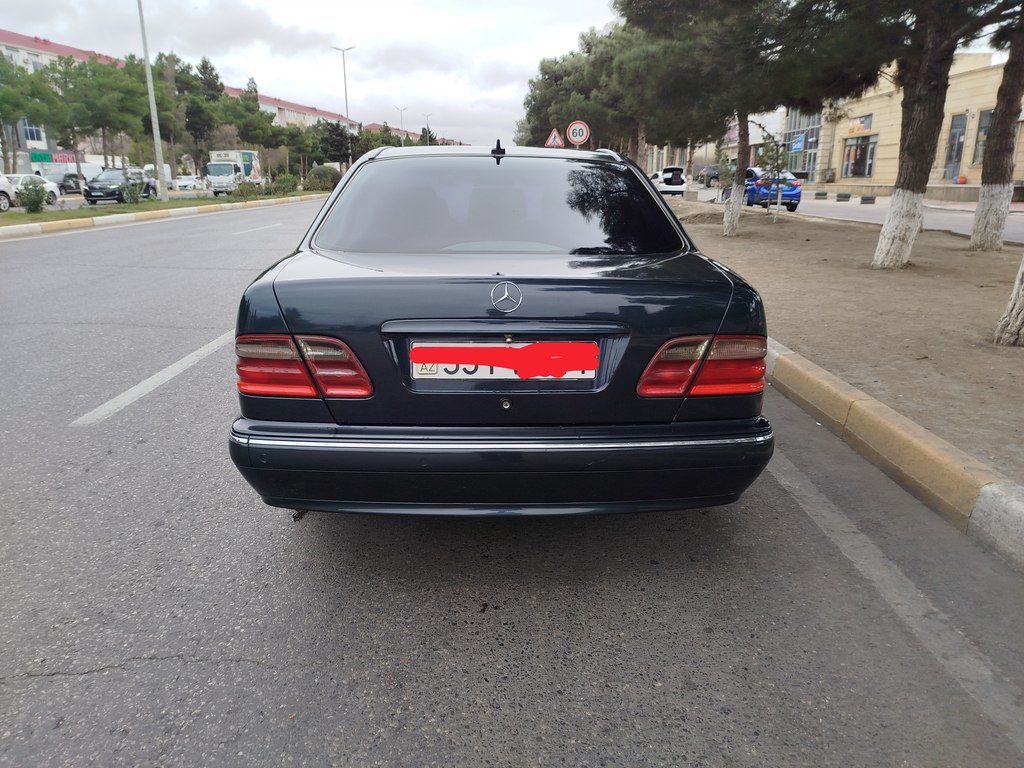 Mercedes E 270, 2.7 L, 2000 il, 489 535 km — Avtomobillər, Sumqayıt (9)