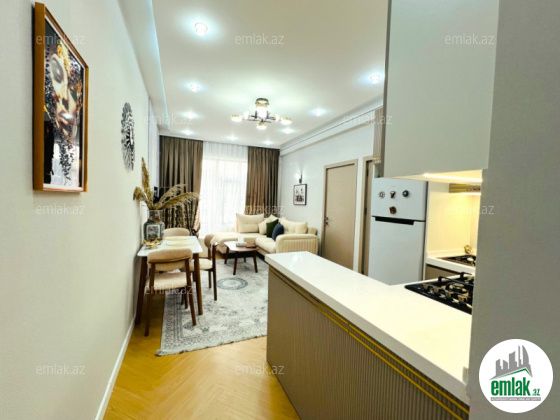 Satılır 2 otaqlı 60 m² yeni tikili Nəsimi r — Mənzil (9)