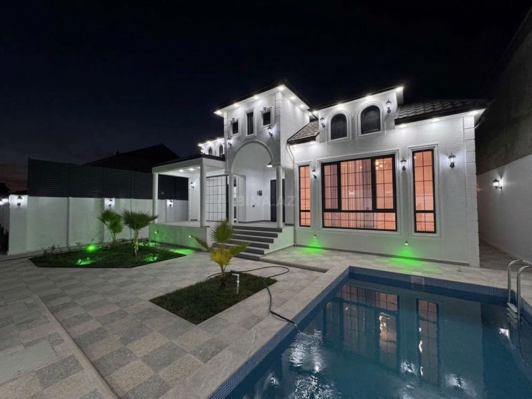 Satılır 4 otaqlı həyət evi/bağ evi 198 m² — Ev, villa, Bakı (6)