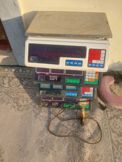 Elektron tərəzi dəsti - Növ: Elektron ticarət tərəziləri (sayğaclı — Digah