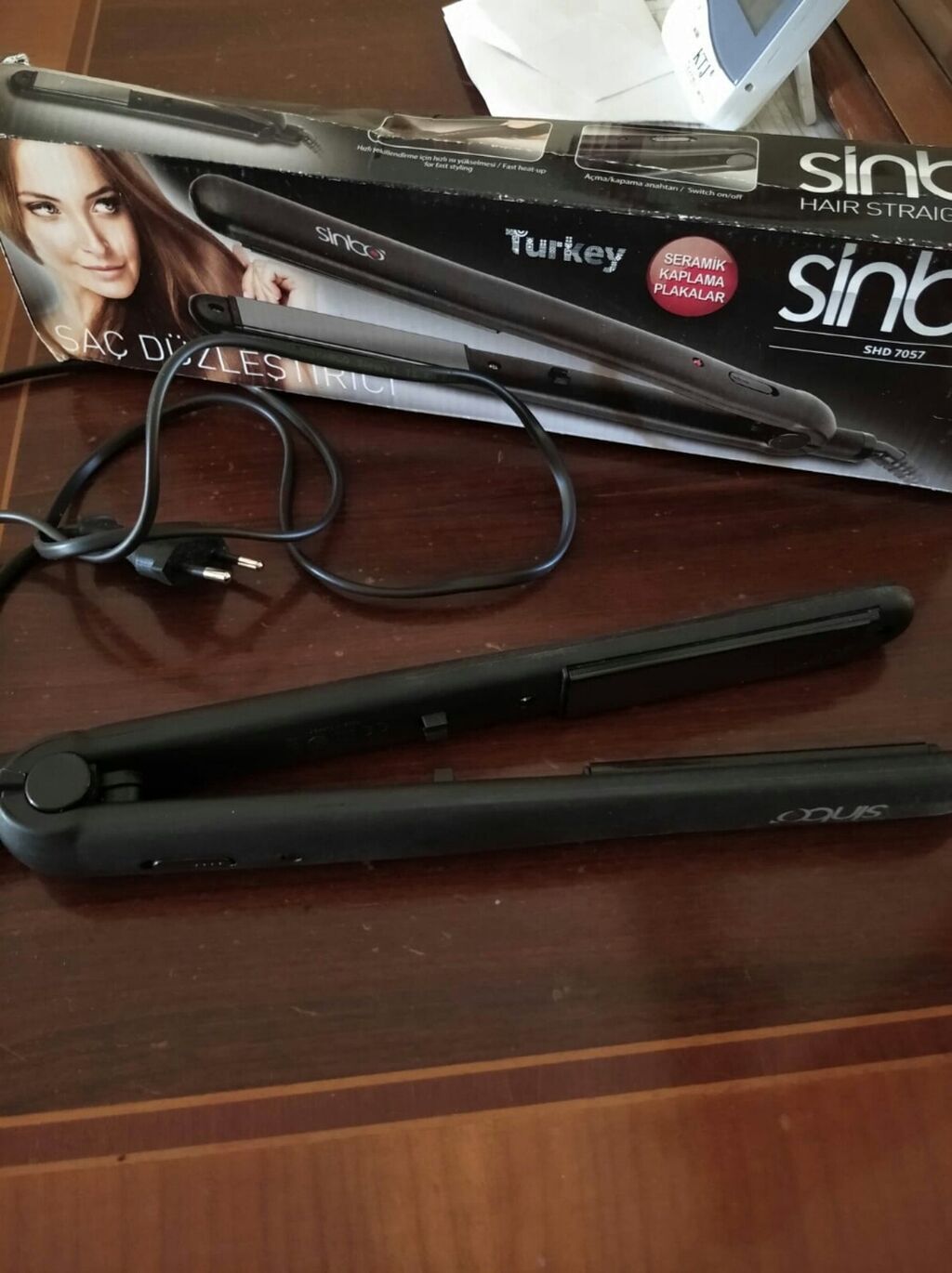 Saç düzləşdiricilər – bir neçə model 1) Pro-Hair Straightener (qutuda — Saç burmağa və düzəltməyə, Bakı (3)