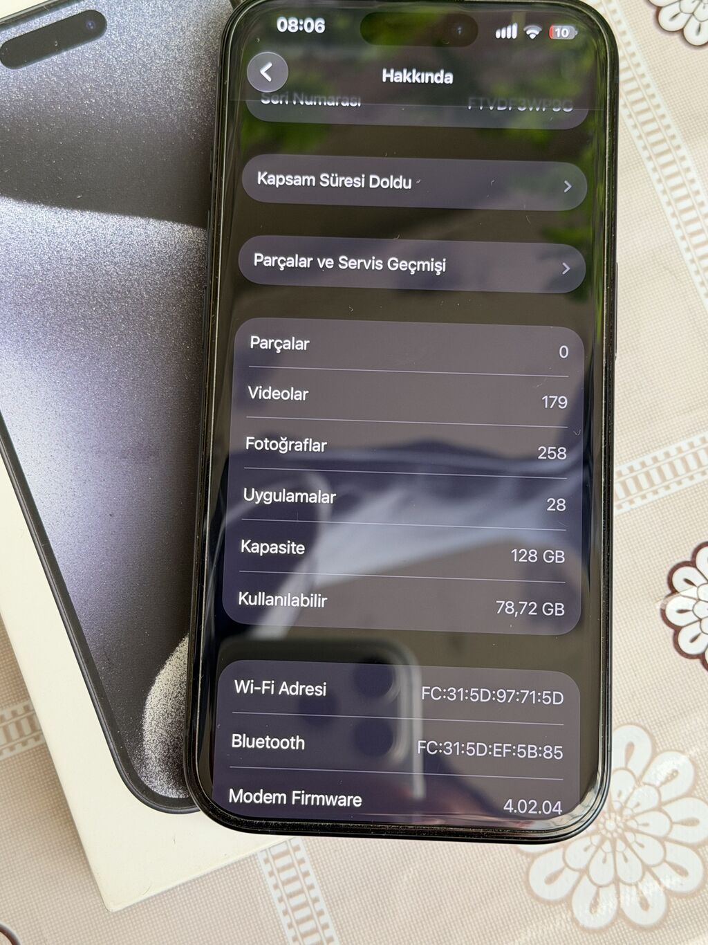 IPhone 15 Pro, 128 GB, Göy — Apple iPhone, Sanqaçal (5)
