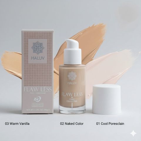 Tonal krem Haluv Flawless 03 Warm Vanilla 39 q - HALUV-FLAWLESS-03 — Bakı