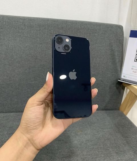 IPhone 13, 128 GB, Midnight, Zəmanət, Simsiz şarj, Face ID — Bakı