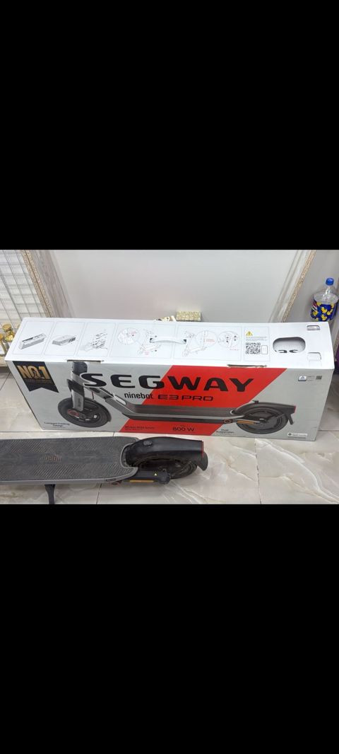 Segway Ninebot E3 Pro elektrik skuter - Güc: 800 W - Maksimal sürət — Bakı