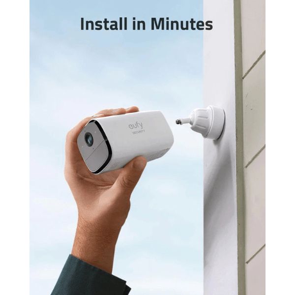 Kamera - Anker EufyCam Solo 2K B2C - Eu/es/fr/es White T8131 — Təhlükəsizlik sistemləri, Bakı (4)