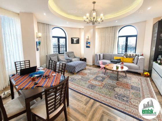 Satılır 4 otaqlı 140 m² yeni tikili Nizami m — Mənzil (2)
