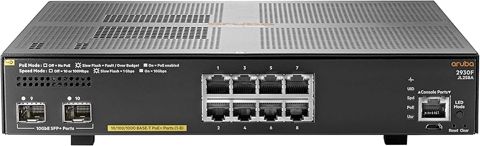 Aruba 2930F 8G PoE+ 2SFP+ Switch JL258A — Bakı