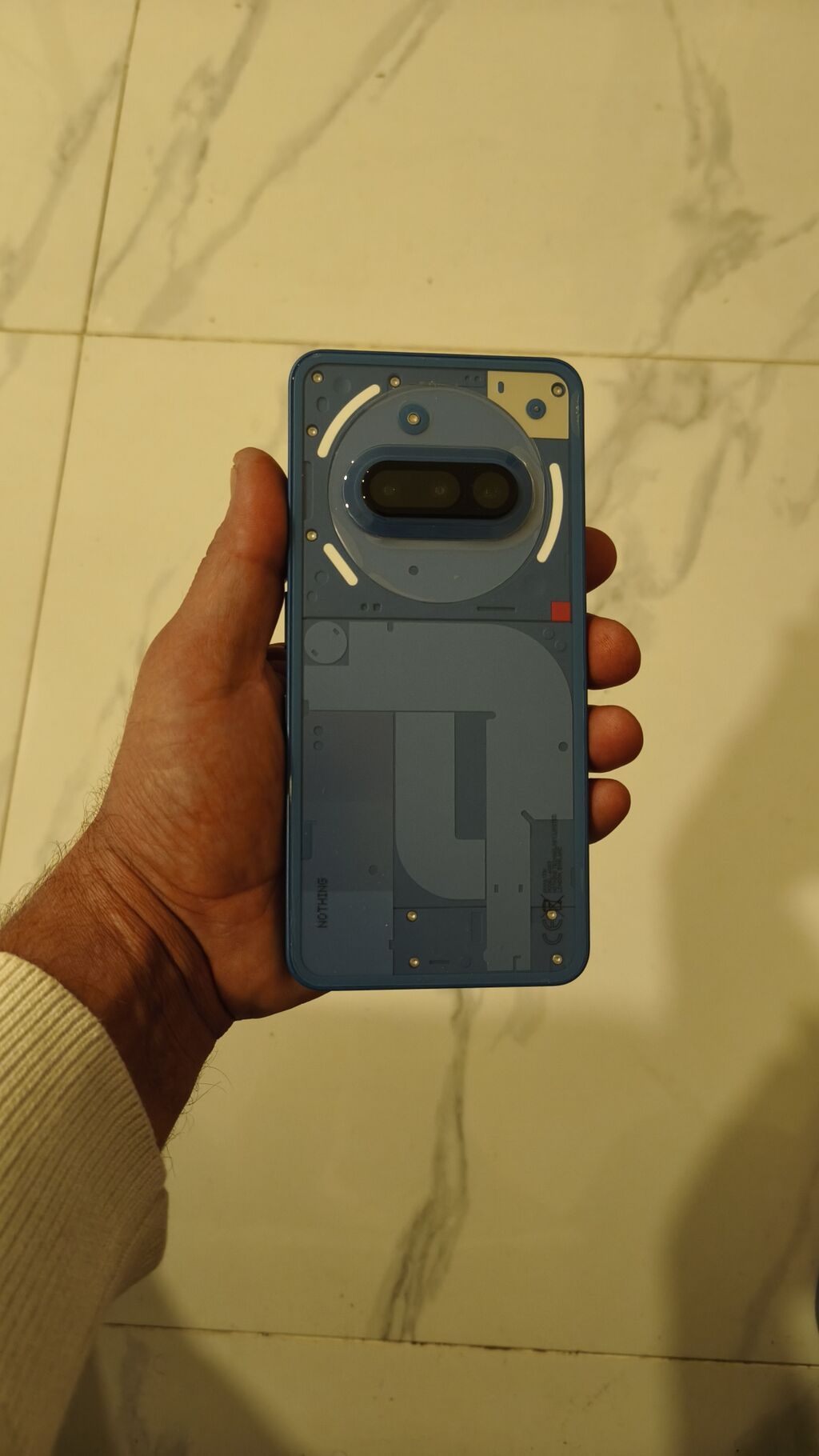 Nothing Phone (3a) – mavi rəng 12+8 ram 256 yaddaş - Ekran: Tam — Digər smartfonlar, İsmayıllı (2)