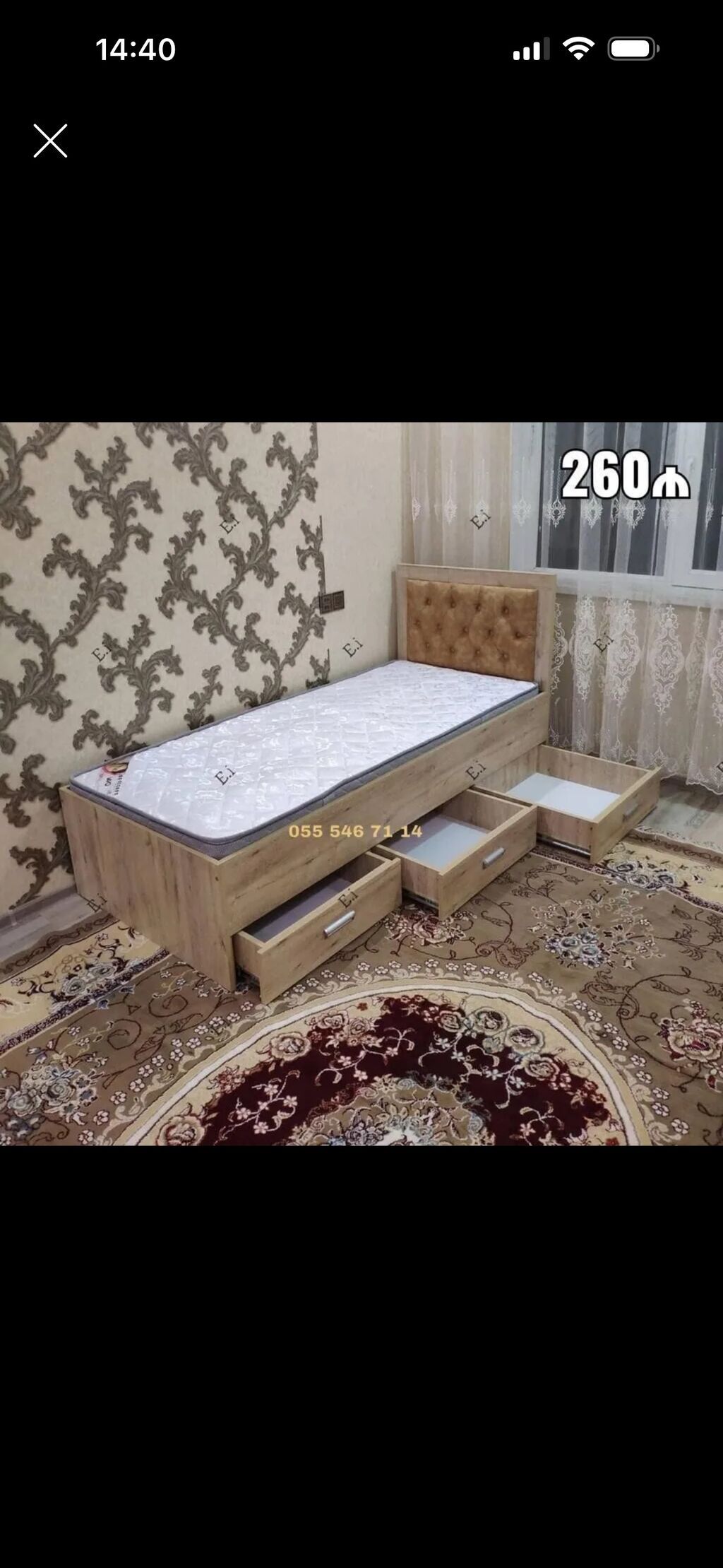 Carpayi Sifarisle hazırlanır. İstehsaldan satiş, otağınıza — Yataqlar, Bakı (3)