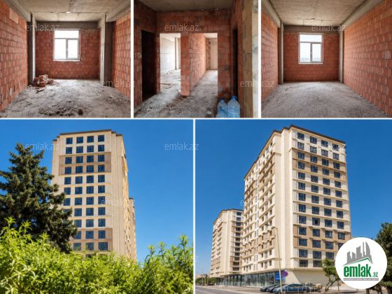Satılır 2 otaqlı 56 m² yeni tikili Y.Günəşli — Mənzil (2)