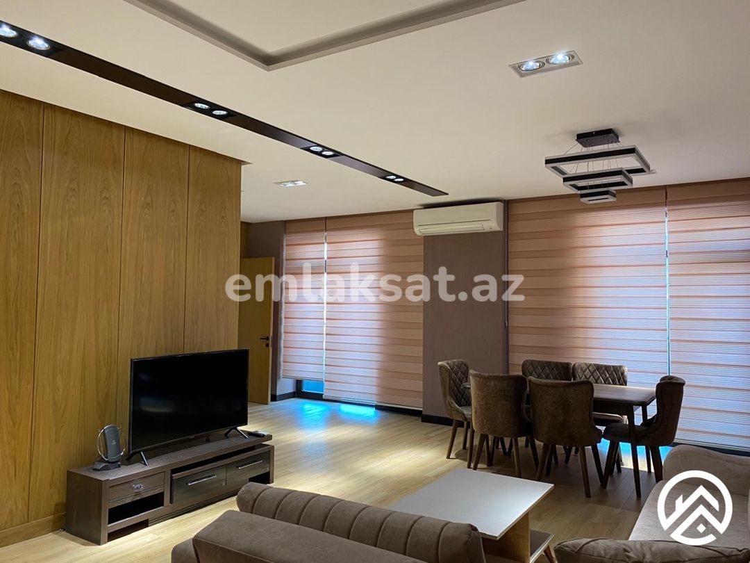 Kirayə (aylıq) 2 otaq yeni tikili 90 m², Nəsimi — Mənzil, Bakı (2)