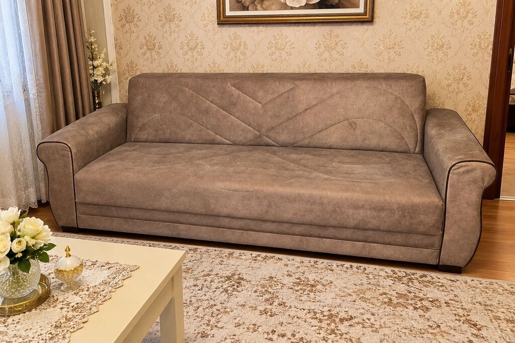 Divan kreslo Türkiyeden sifarişlə getirilib Kilim mebelden .acilan ve — Yumşaq mobilya dəstləri, Bakı (2)