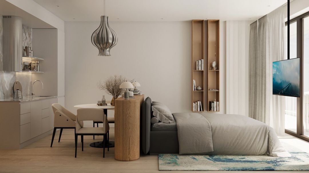 Satılır 1 otaqlı yeni tikili 56.1 m² — Mənzil, Bakı (6)