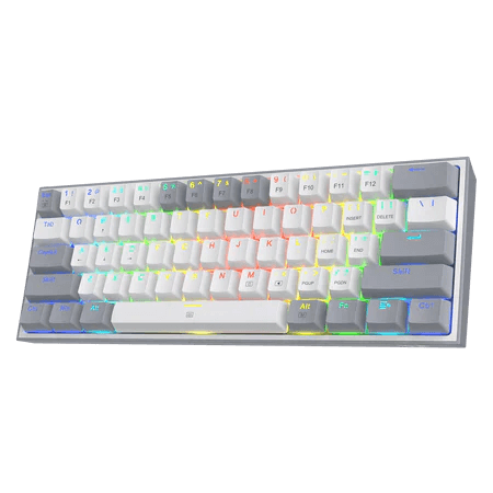 Klaviatura Redragon Fizz RGB Pro K616RGB (W/G) White Grey — Kompüterlər və noutbuklar, Bakı (2)