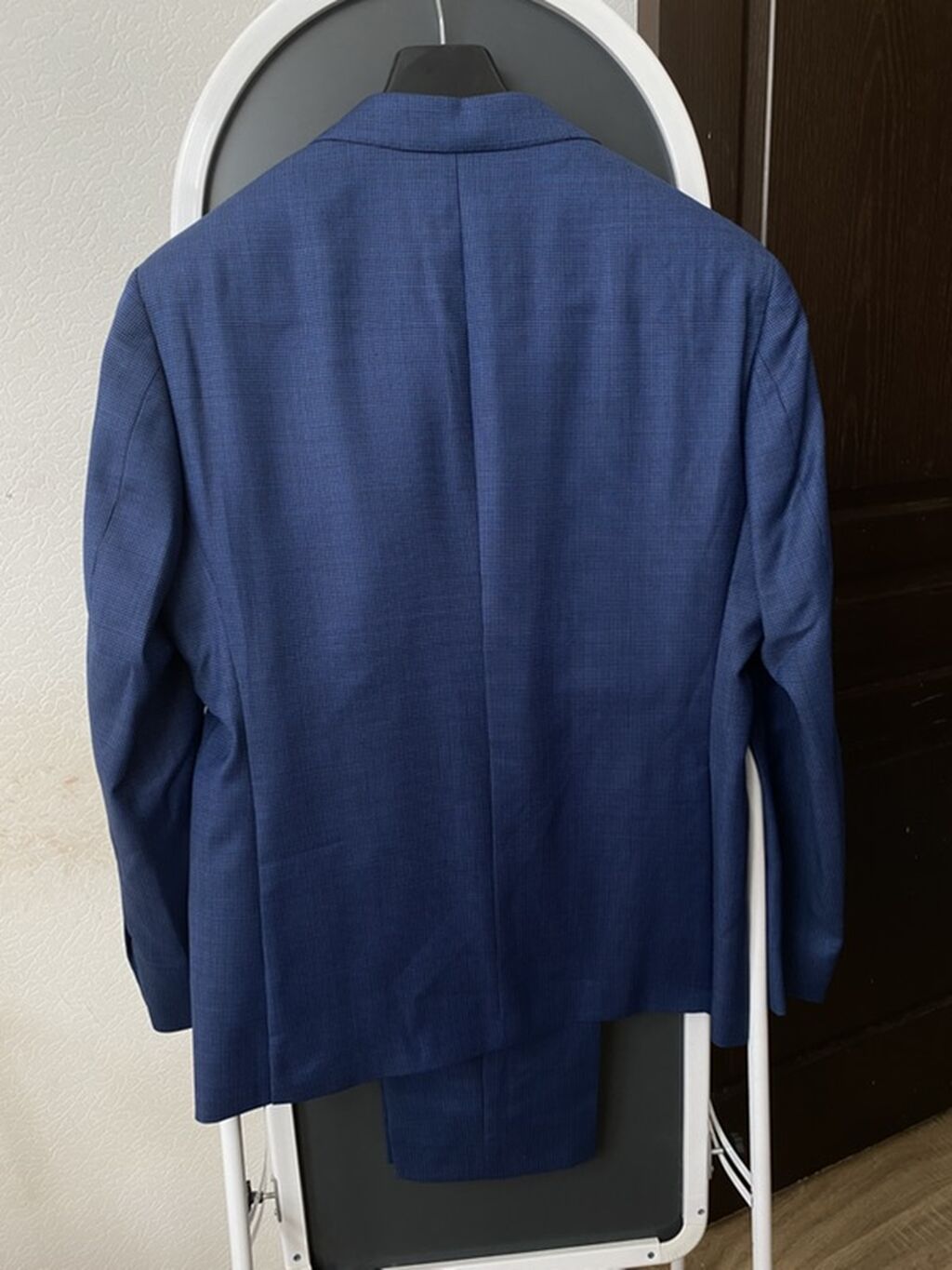 Kostyum, Demisezon, Kiğılı, L, rəng - Mavi — Kostyum, Bakı (4)