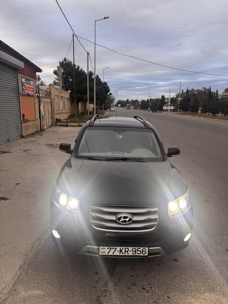 Hyundai Santa Fe, 2.0 L, 2011 il, 201 700 km 77-KR-956 — Avtomobillər, Sumqayıt (4)