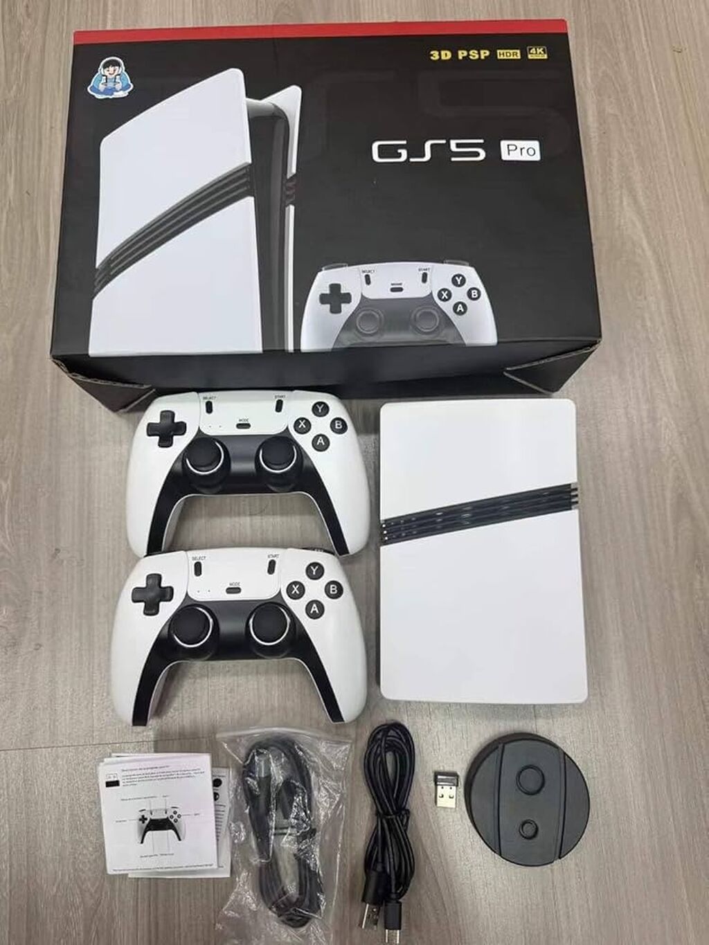 Televizor üçün Mini PS5-Style GS5 Pro Oyun Konsolu, güclü retro ve — Oyunlar, konsollər və proqramlar, Bakı (5)