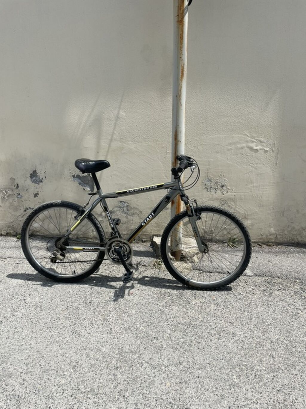 Velosiped işləkdi əladı Arxa təkər zəifdi 400 manata alınıb bahalı — Dağ velosipedləri, Bakı