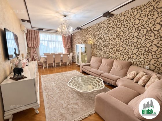 Satılır 3 otaqlı 120 m² yeni tikili Yasamal r — Mənzil (4)