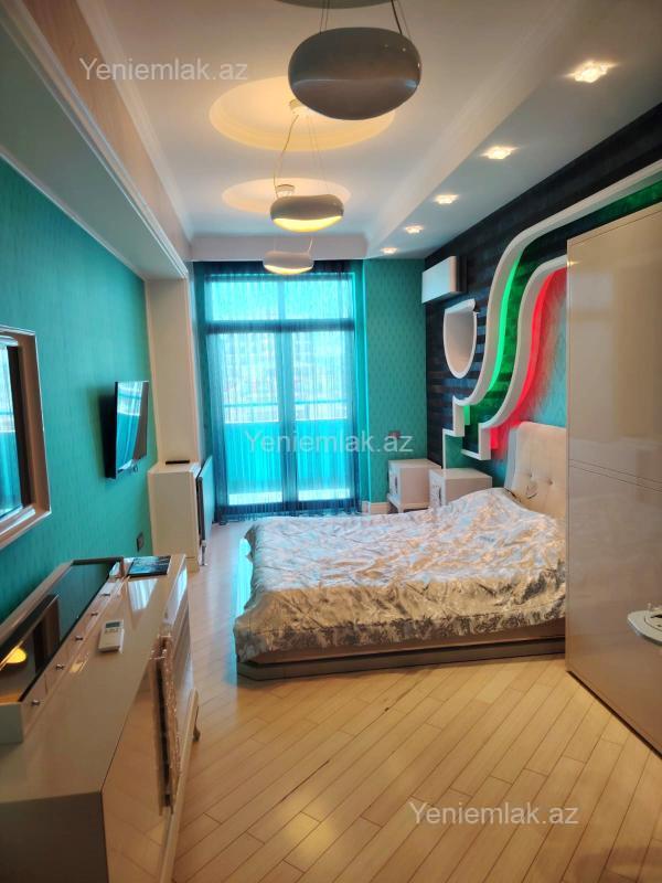 Kirayə 3 otaqlı Bina evi menzil (Yeni tikili), 190 m², Xətai rayonu — Mənzil, Bakı (6)