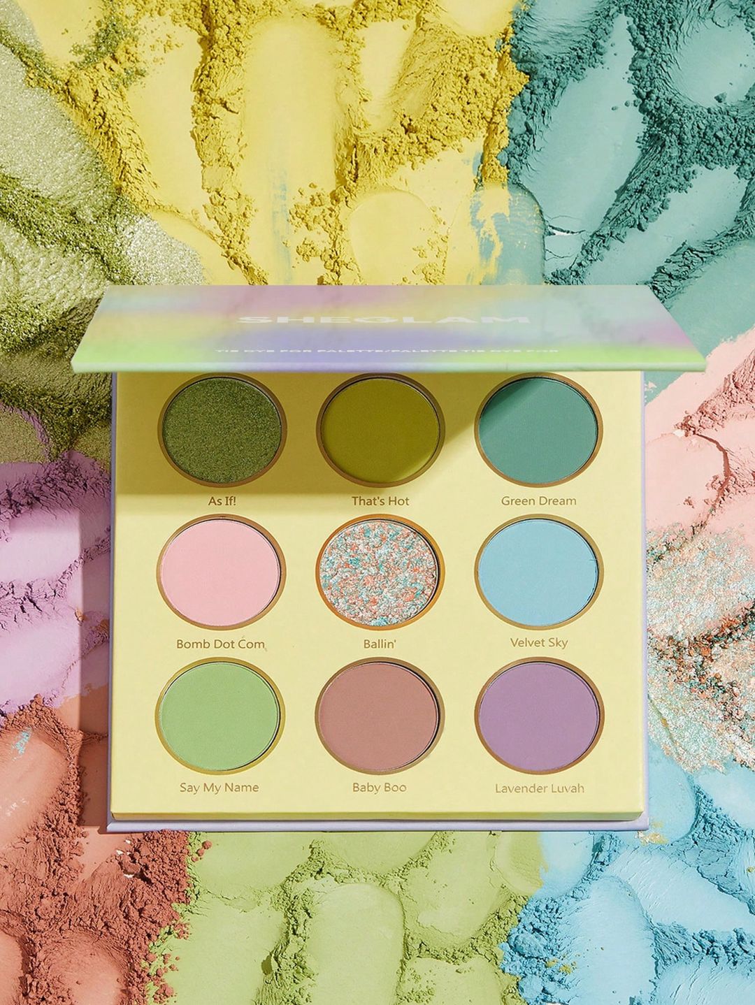 Göz kölgələri paleti Sheglam Tie Dye — Mallar, Bakı (2)