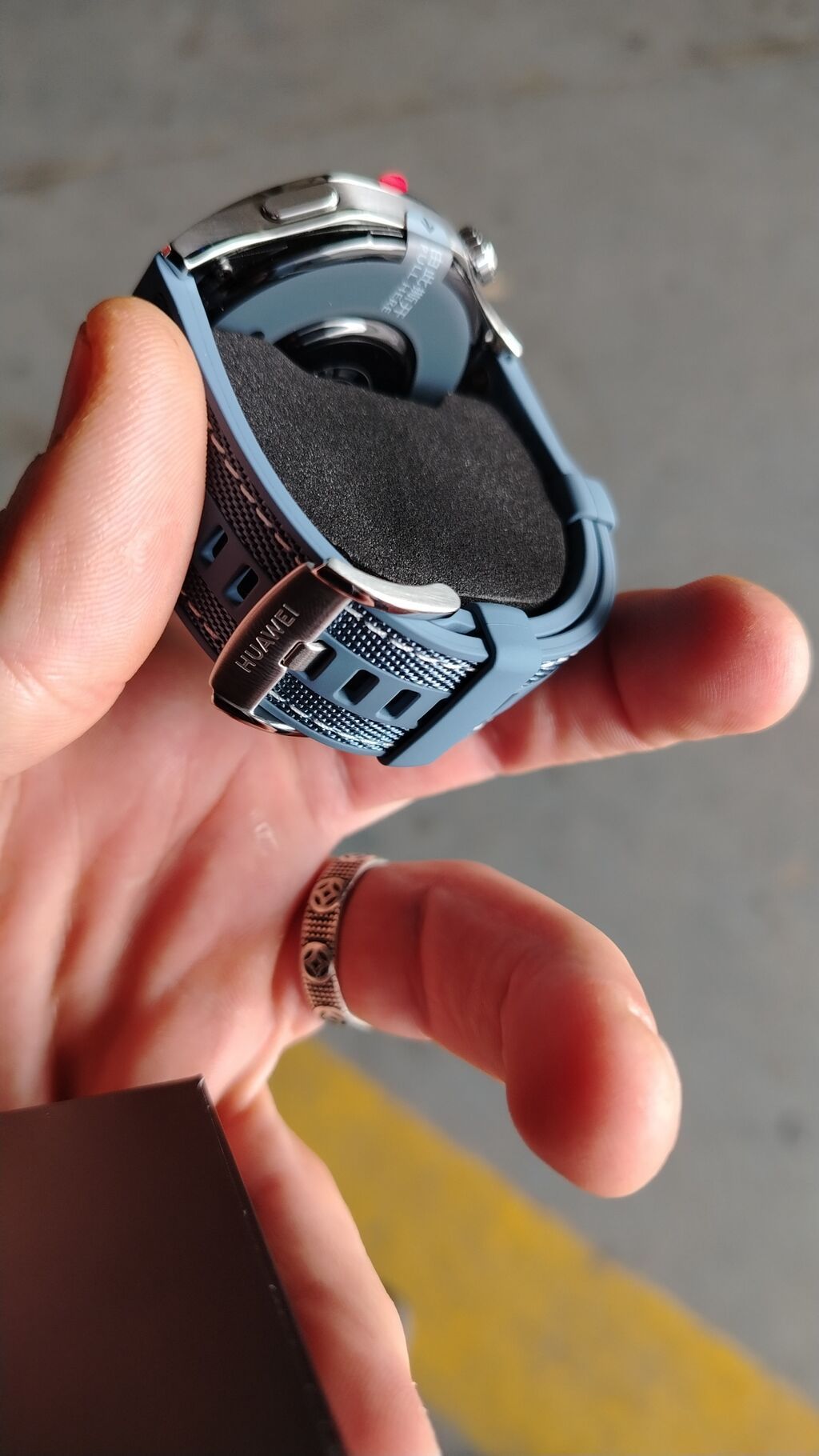 Yeni, Smart saat, Huawei, Sensor ekran, rəng - Göy — Ağıllı saatlar, Mingəçevir (4)