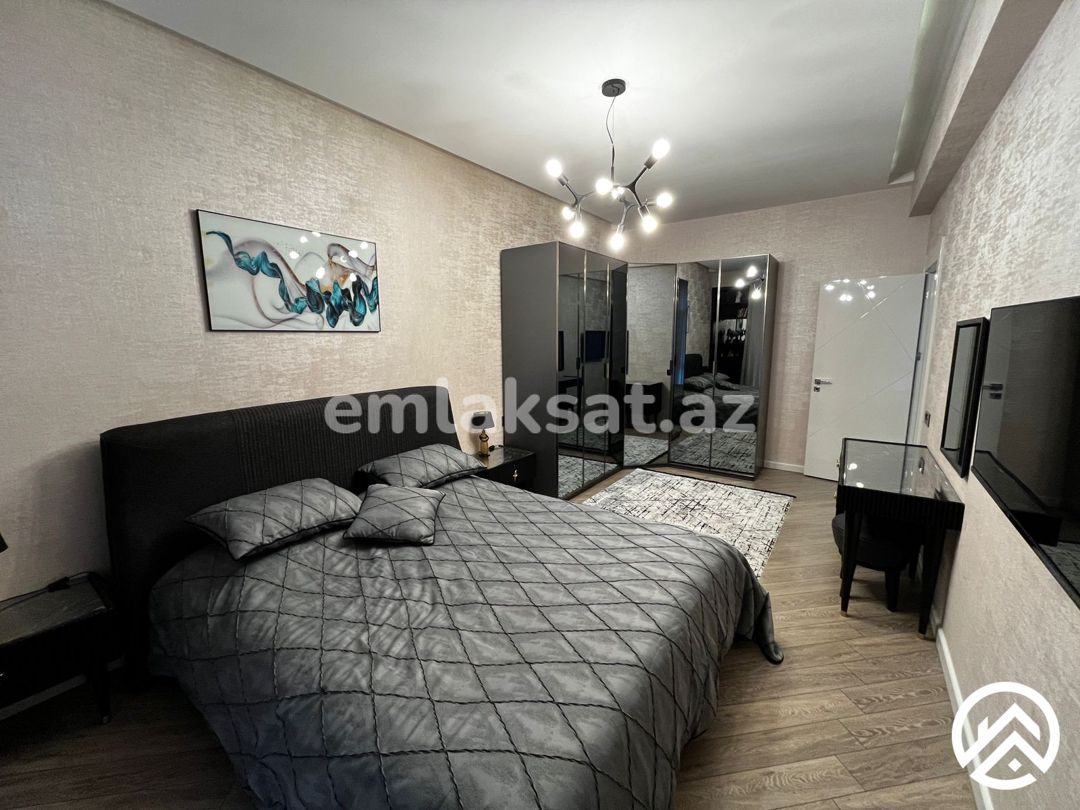 Kirayə (aylıq) 3 otaq yeni tikili 110 m², Yasamal — Mənzil, Bakı (11)