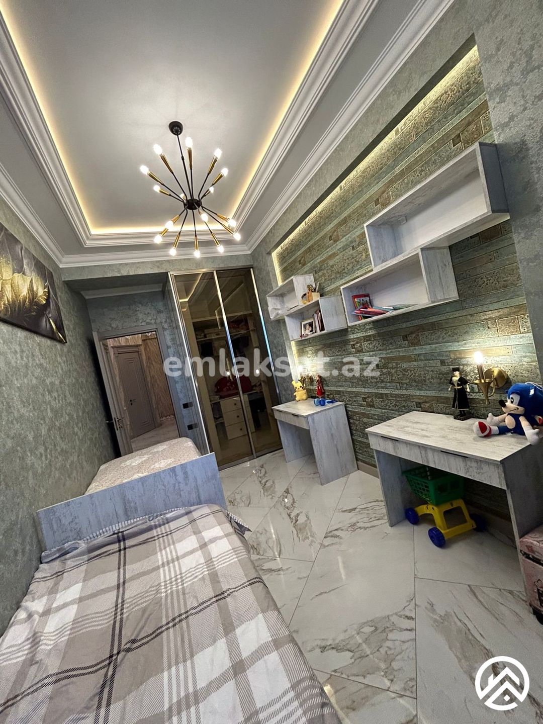 Satılır 4 otaq yeni tikili 175 m², Nəriman Nərimanov metrosu — Mənzil, Bakı (6)