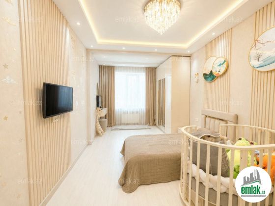 Satılır 3 otaqlı 130 m² yeni tikili Nəsimi r — Mənzil (9)