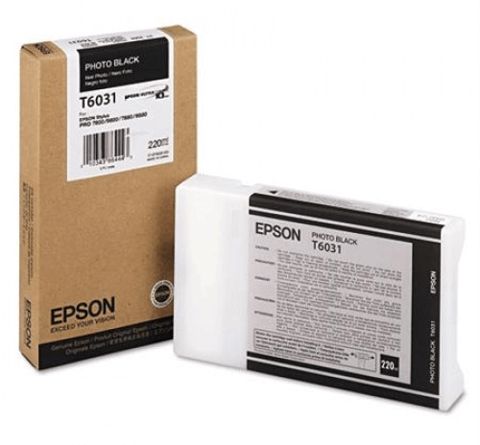 Epson Kartric I/C SP-7880/9880 220ml Photo Black C13T603100 — Bakı
