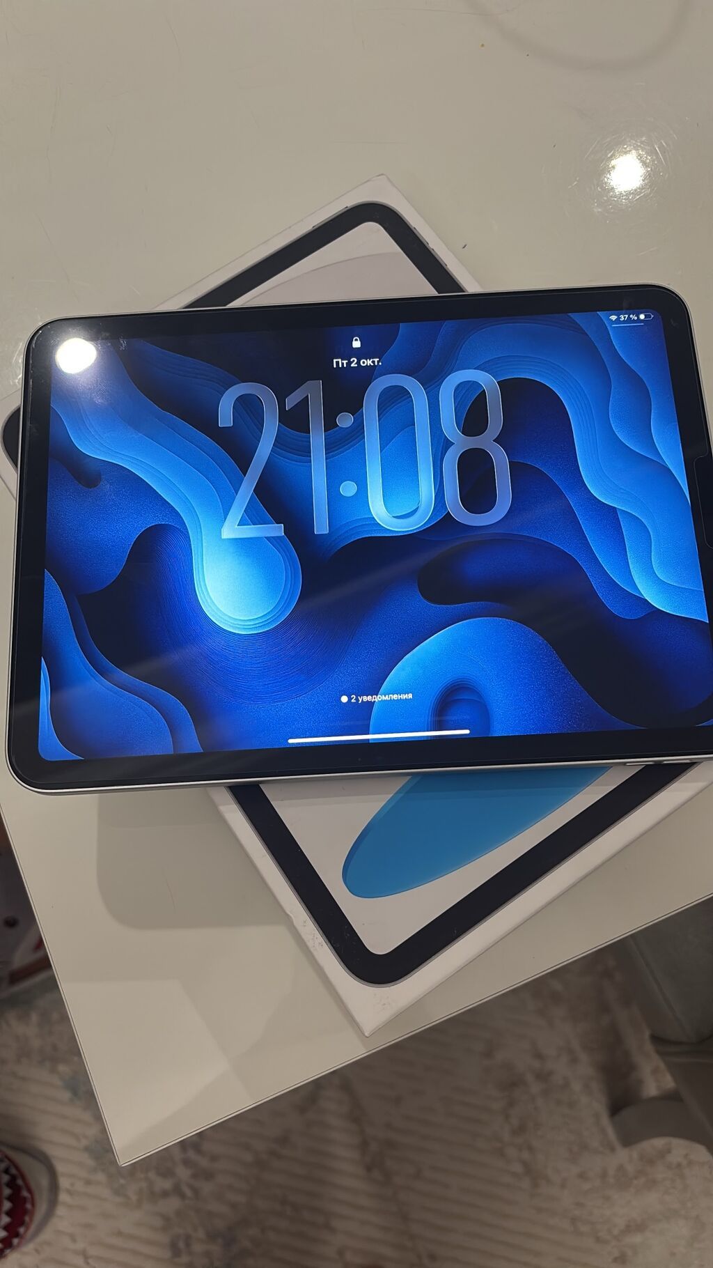 iPad A16 — 128 GB Rəng: Silver Pil: 99% Çox az istifadə olunub — Apple, Bakı