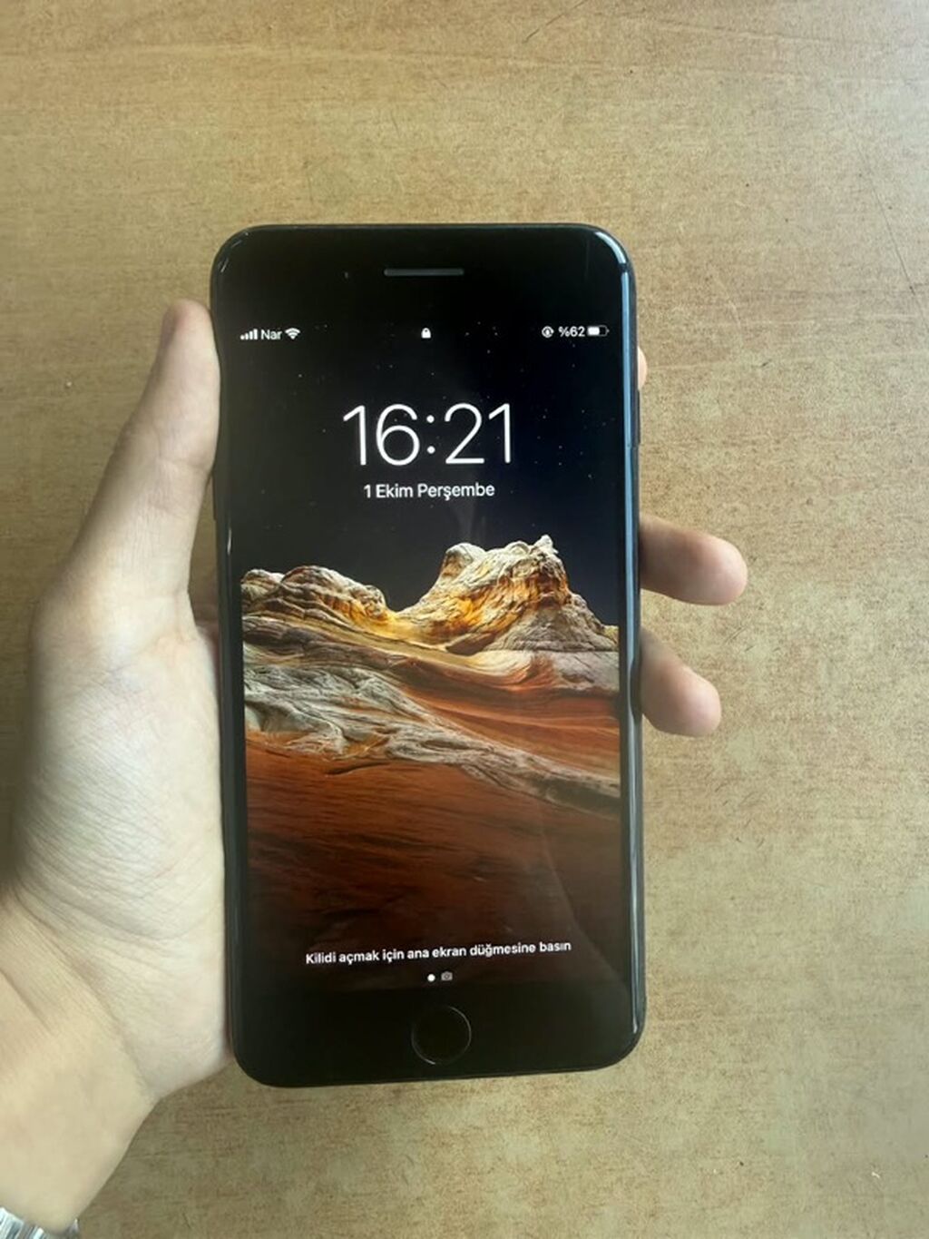 IPhone 7 Plus, 128 GB, Jet Black, Barmaq izi — Apple iPhone, Bakı (2)