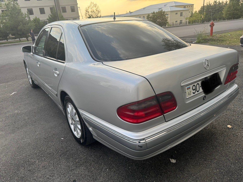Mercedes E 200, 2.0 L, 1999 il, 481 000 km — Avtomobillər, Bakı (5)
