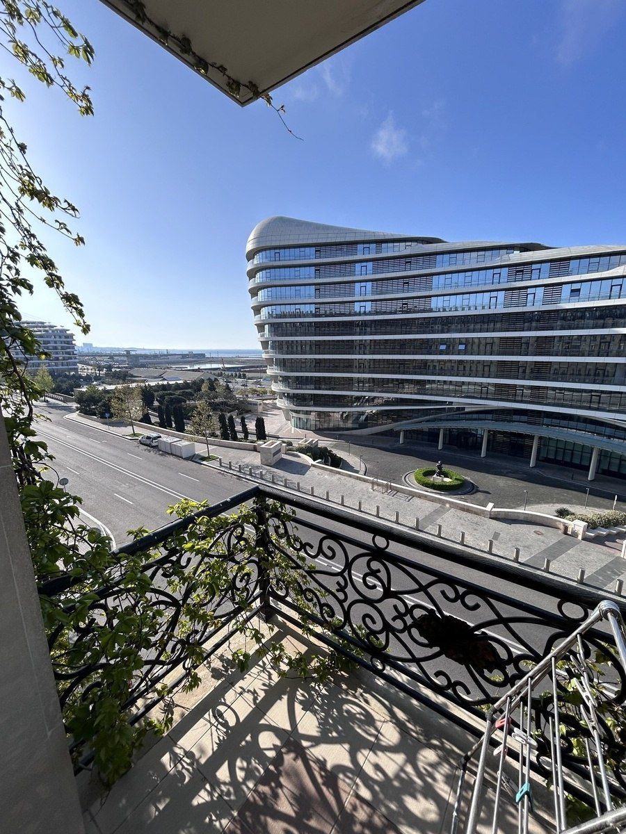 İcarəyə verilir 3 otaqlı yeni tikili 140 m² — Mənzil, Bakı (6)