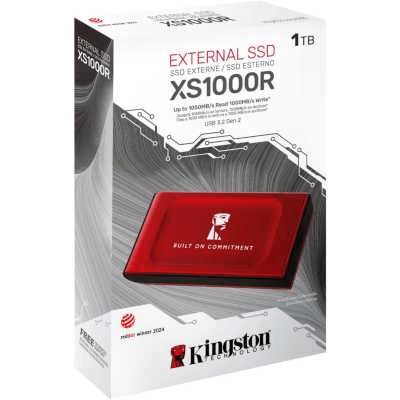 External SSD Kingston 1TB XS1000R BOC External USB 3.2 Gen 2 Portable Solid State Drive SXS1000R/1000GA — Kompüterlər və noutbuklar, Bakı (2)