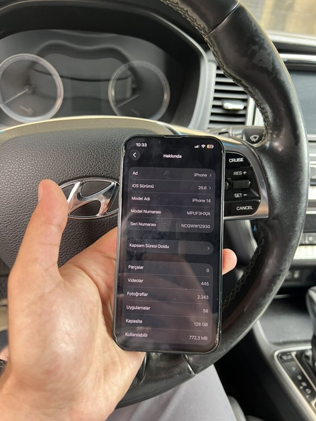IPhone 14, 128 GB, Midnight, Face ID — Apple iPhone, Bakı (8)