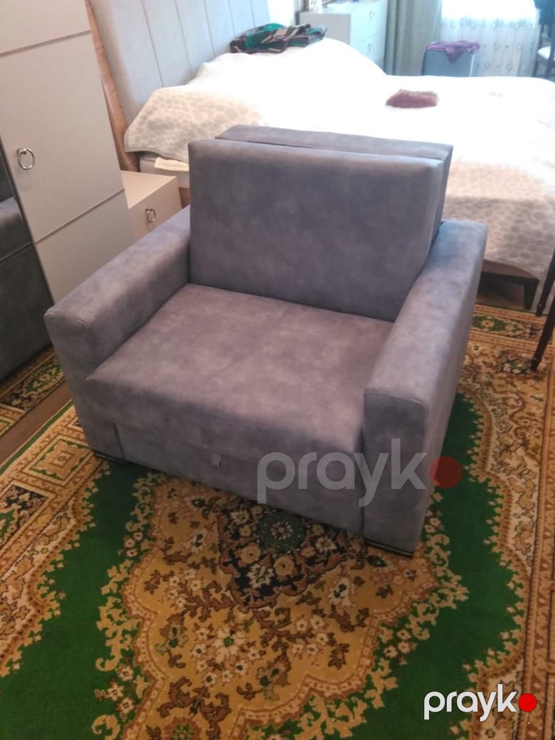 Qatlanır kreslolar, tünd boz — Kreslolar, Bakı (3)
