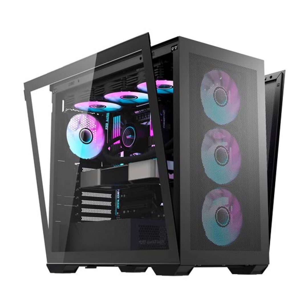 Aigo DarkFlash DLX4000 Mesh Black Selection PC Case — Korpuslər, Bakı (4)