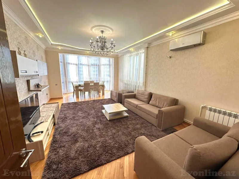 Kirayə verilir 2 otaqlı Mənzil Yeni tikili 96 m² Bakı, Nəsimi r — Mənzil, Bakı (5)